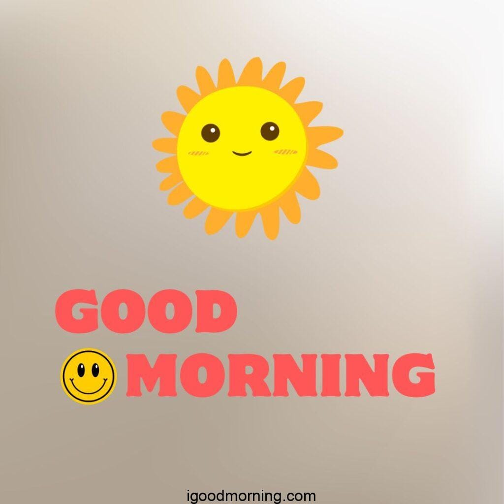 good morning image