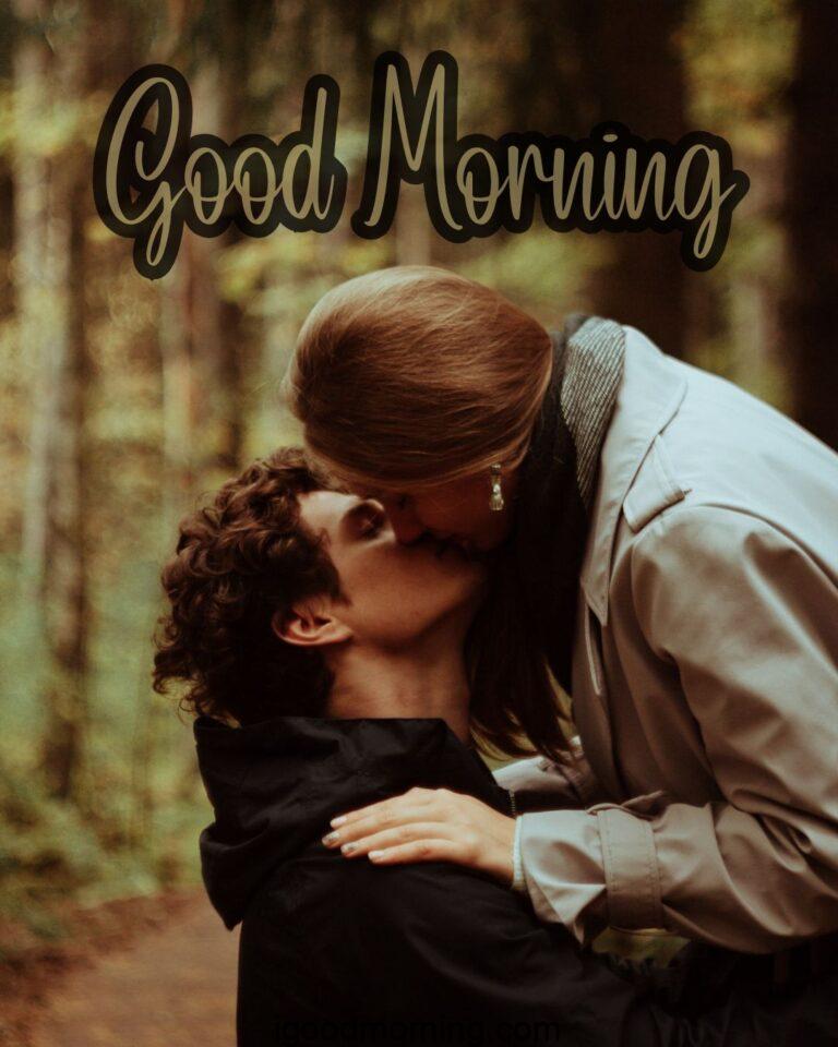 good morning images for whatsapp kissing