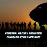 congratulations messages military promotion, evening background