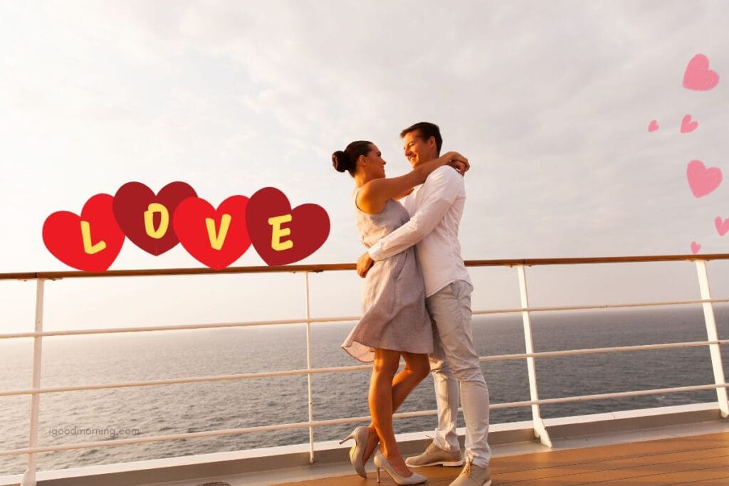 couple photo on boat