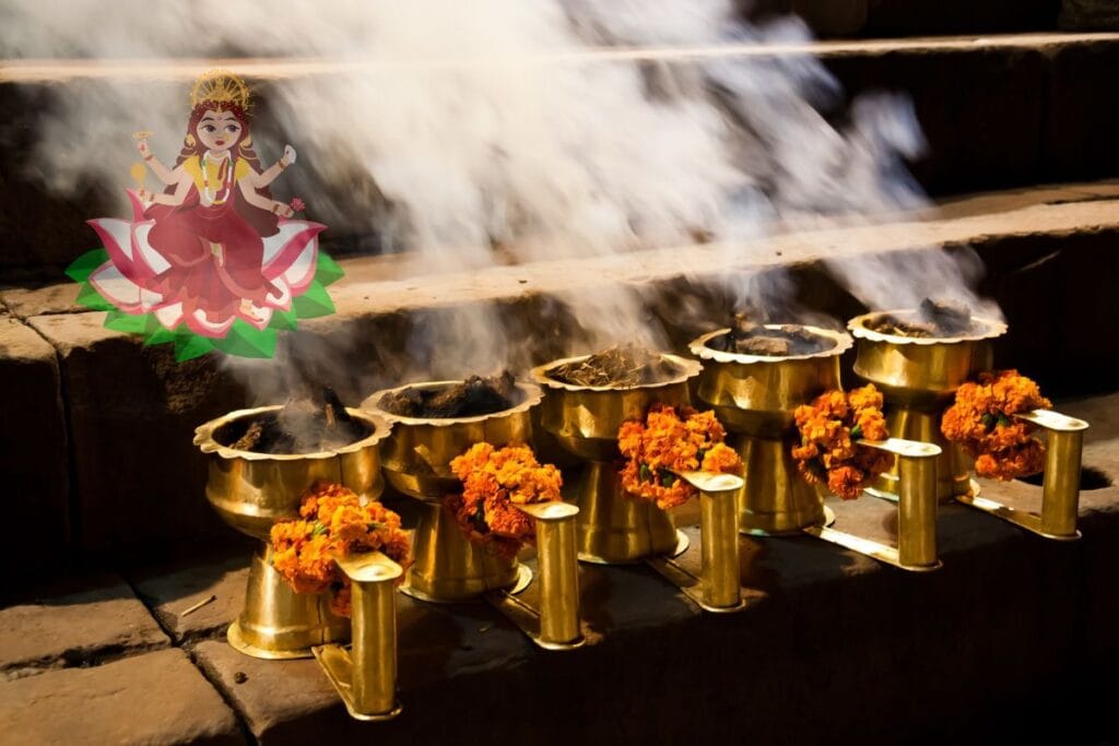 Ganga puja 2 গঙ্গা পূজা