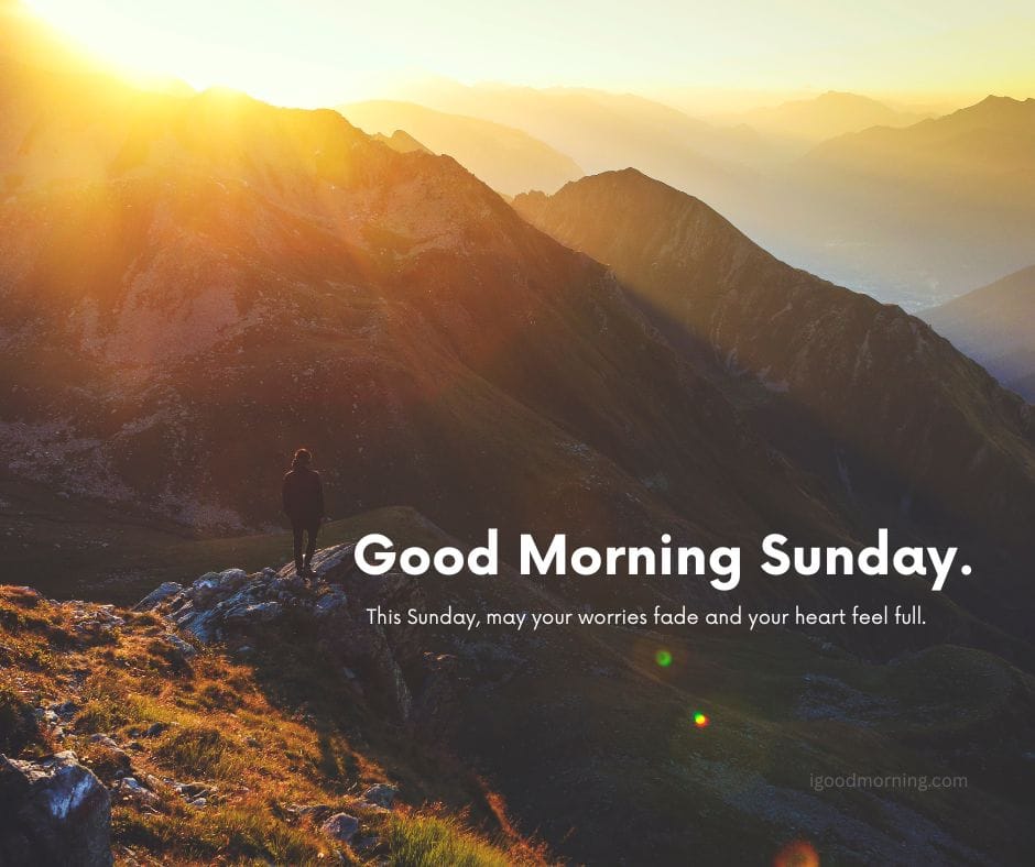 Motivational Good Morning Sunday Messages