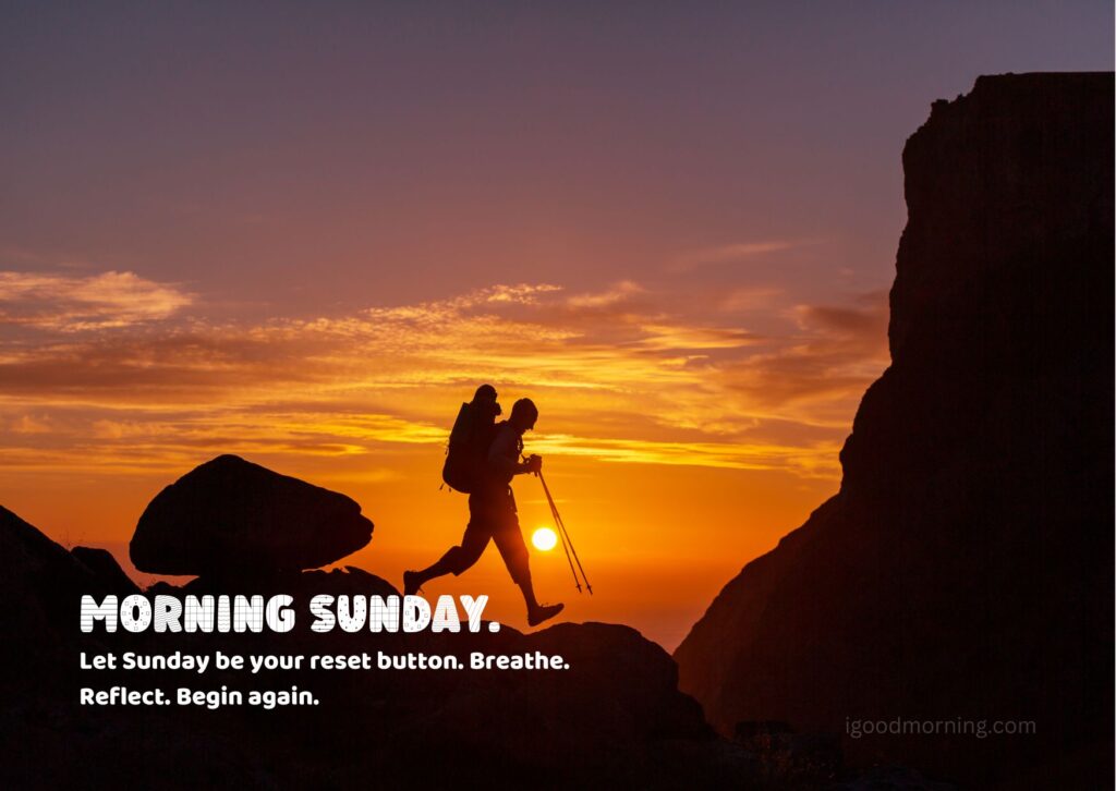 good morning sunday a walk hills sunrise image