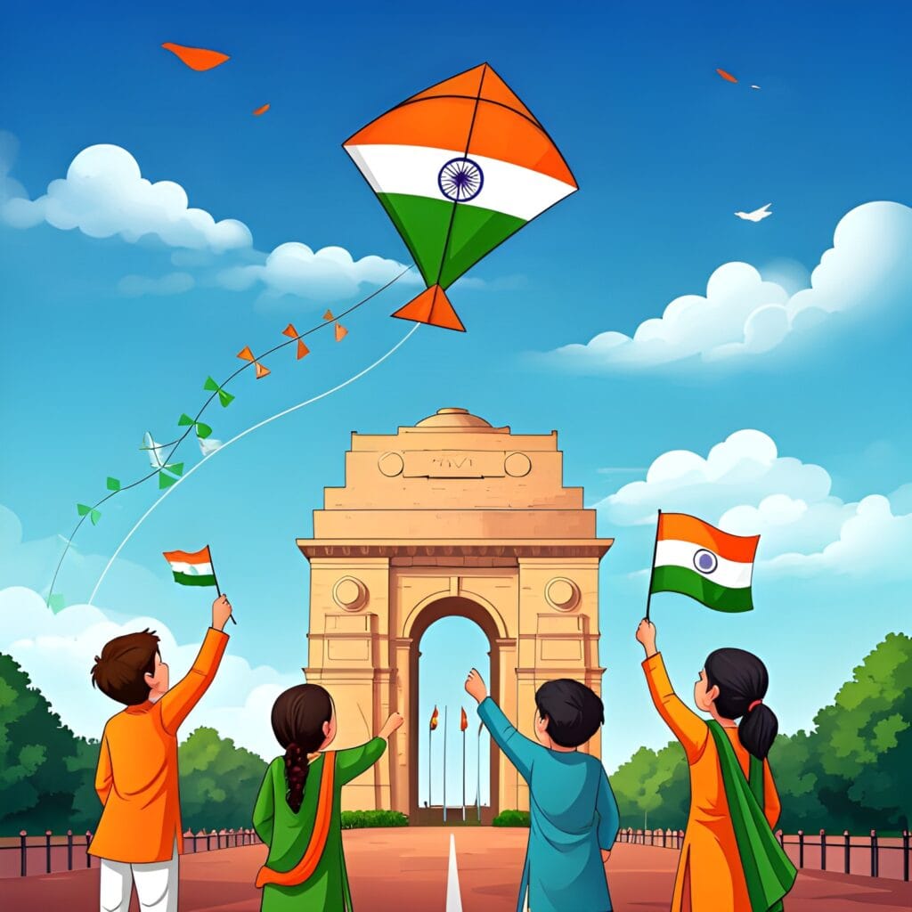 15 august status photo