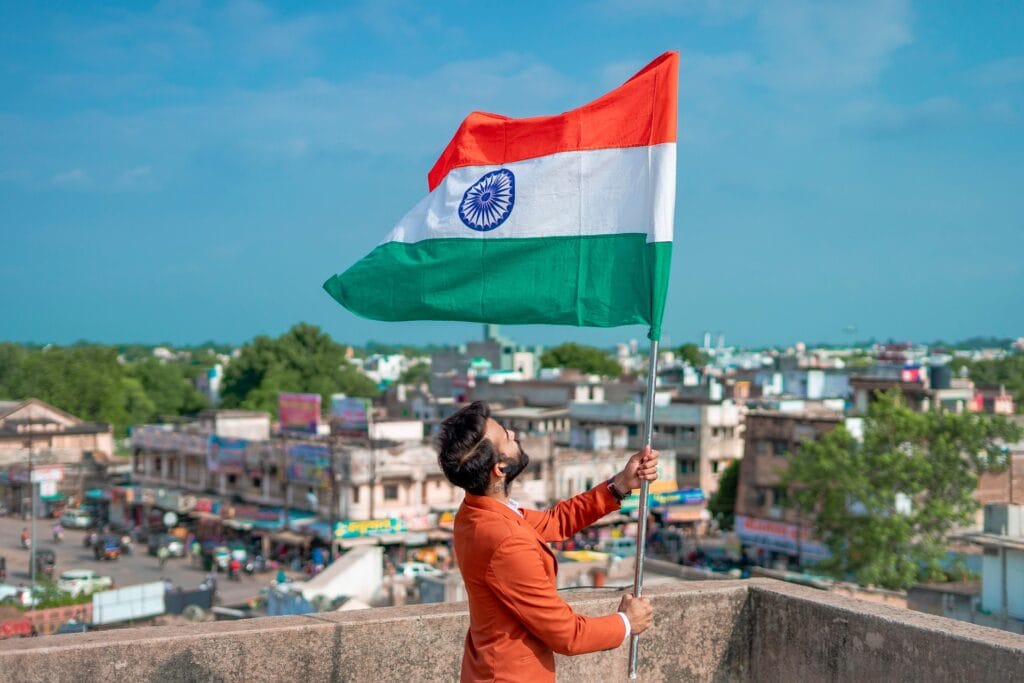 15 august ka photo jhanda wala
