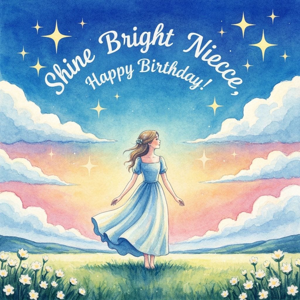 Sweet and Simple Happy Birthday Messages to Niece