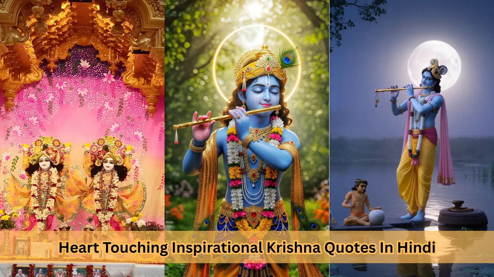 heart-touching inspirational krishna quotes in hindi