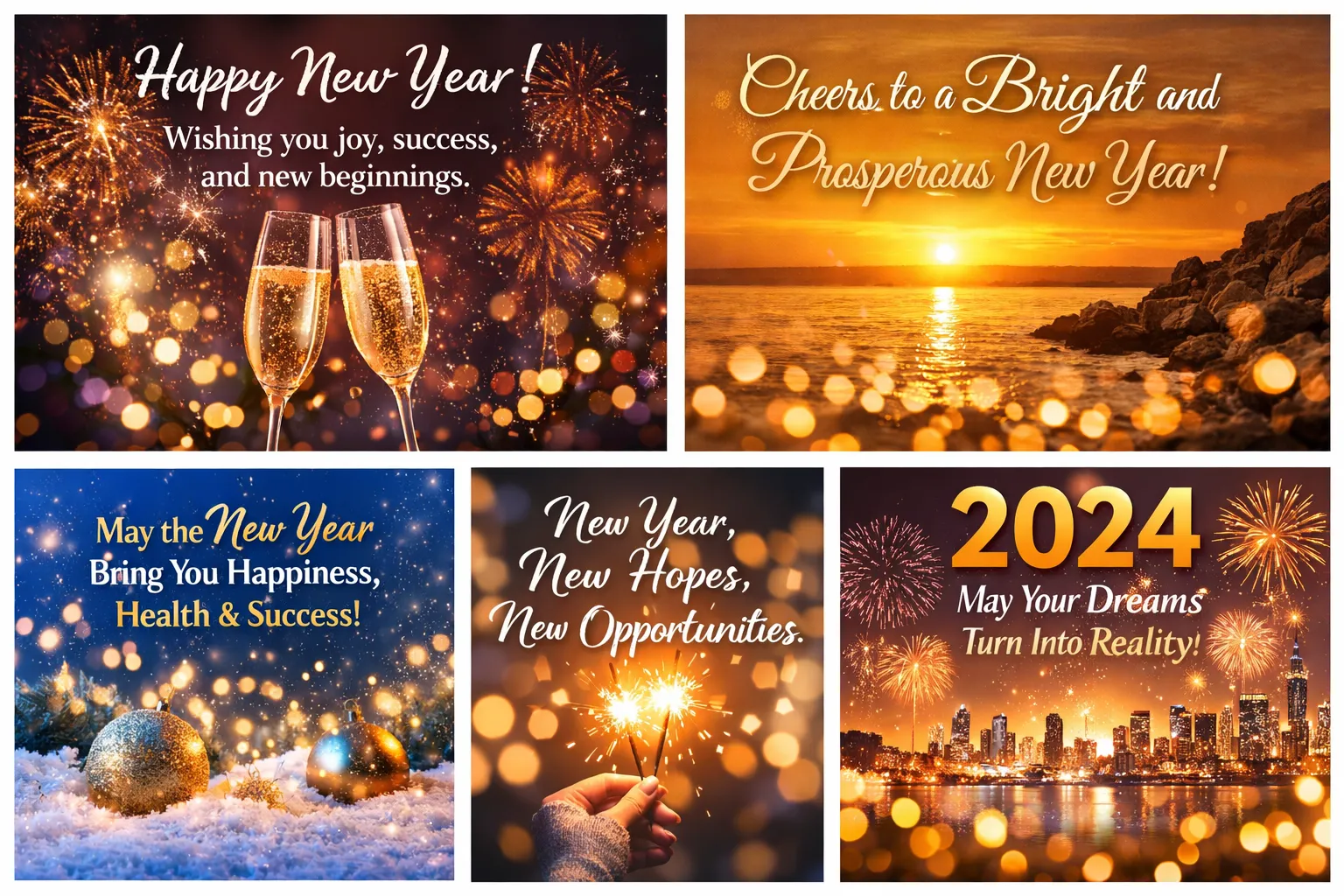 happy new year wishes images