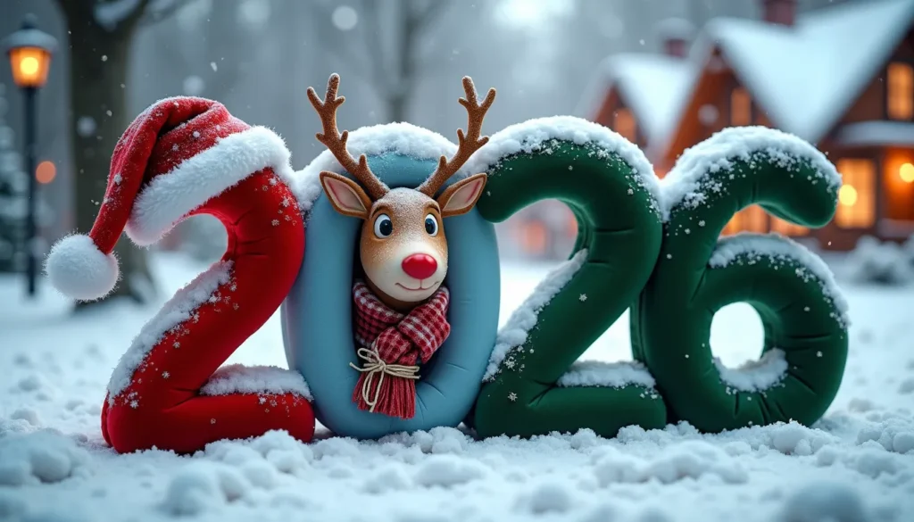 Welcome 2026 with Snow, Magic & Christmas Vibes